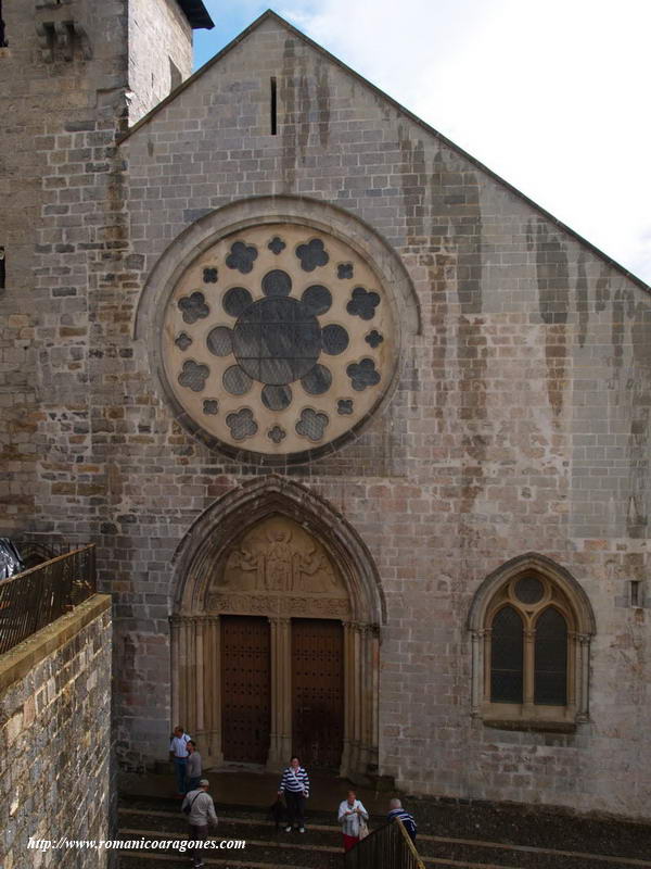 COLEGIATA DE SANTA MARA. HASTIAL DE PONIENTE